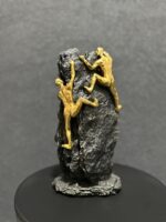 2 Persons Climbing on a Mountain - Image 2