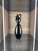 Abstract Embrace Couple Sculpture - Image 2