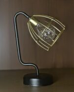 Golden Cage Lamp - Image 3