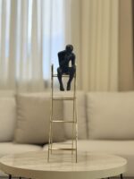 Thinking Man on Stairs - Image 2