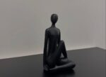 Sitting woman sculpture Small - Image 2