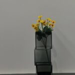 Geometric Elegance Stacked Cube Vase