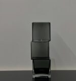Geometric Elegance Stacked Cube Vase - Image 2