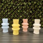 Double Bubble Glass Vase