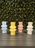 Double Bubble Glass Vase