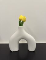 Arch Form Ceramic Vase - Image 3