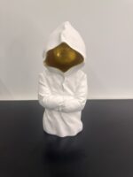 Faceless Hooded Resin Statue - Image 3