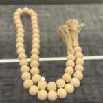 Natural Wood Bead Garland