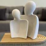Ceramic Couple Sculpture Set - Image 4