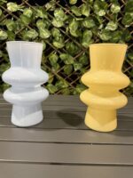 Double Bubble Glass Vase - Image 4