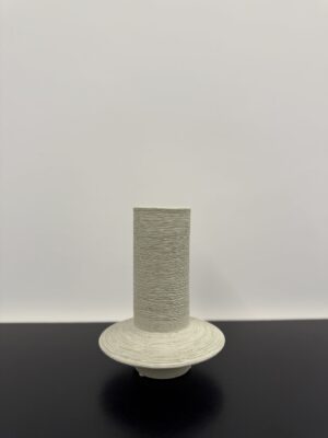 Ballerina Ceramic Grey Vase