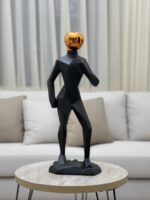 Modern Geometric Resin Statue - Image 2