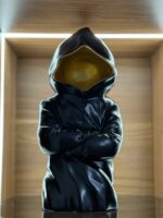 Faceless Hooded Resin Statue