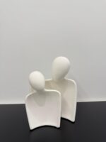 Ceramic Couple Sculpture Set - Image 2