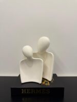 Ceramic Couple Sculpture Set - Image 3