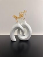 Modern Abstract Resin Vase Set - Image 6