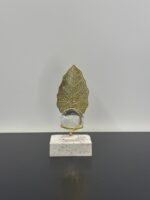 Golden Leaf Crystal Orb Decor - Image 2