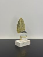 Golden Leaf Crystal Orb Decor - Image 3