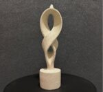 Modern Abstract Stone Ornament - Image 3