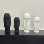Resin Face Sculpture
