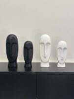 Resin Face Sculpture