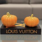 Set of Two Pumpkins decor