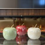 Ceramic apple decor