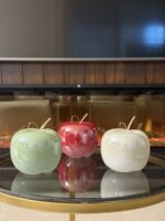 Ceramic apple decor