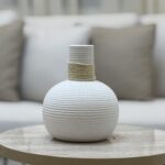 Onda Round Ceramic Vase